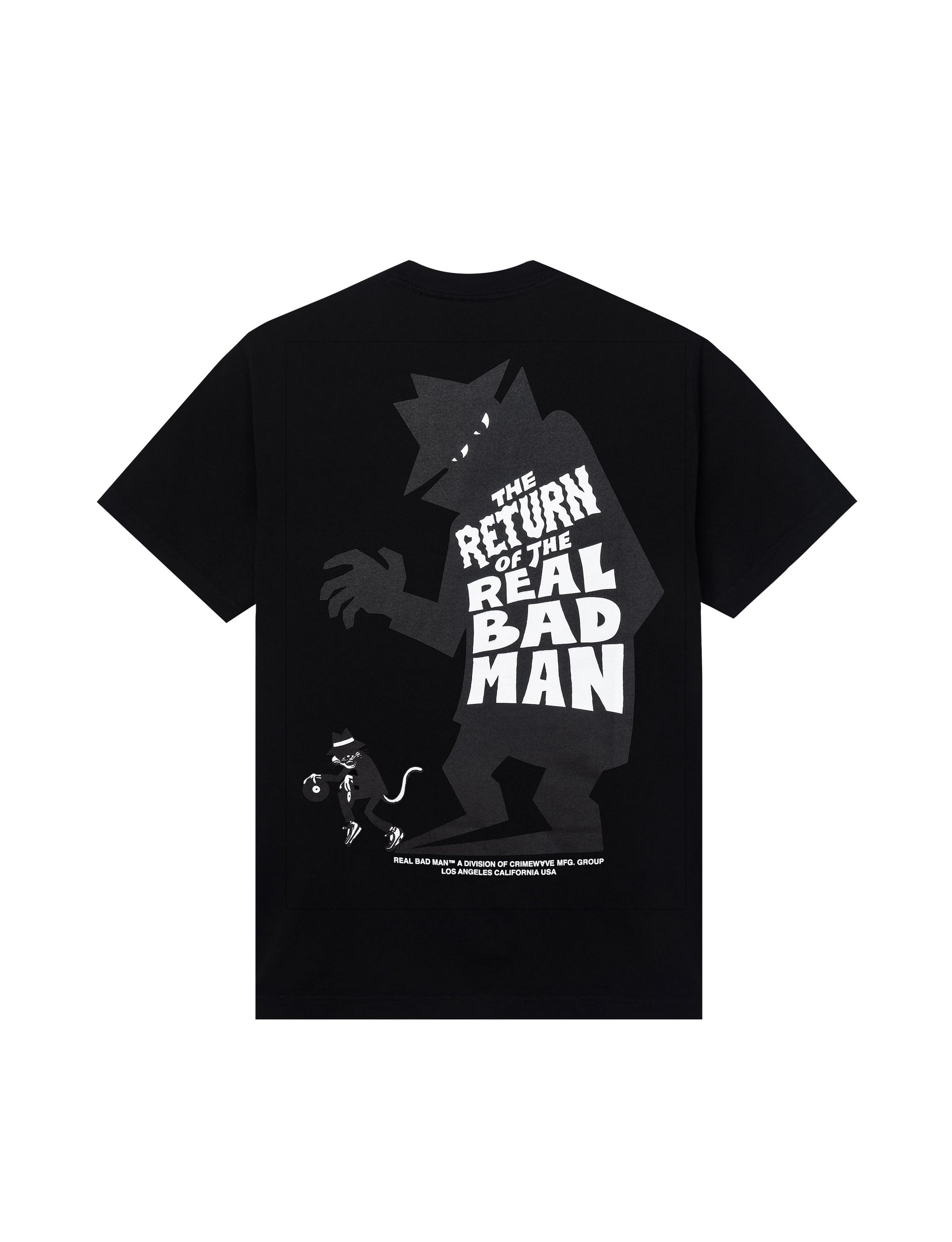 REAL BAD MAN RETURN OF THE RBM TEE BLACK