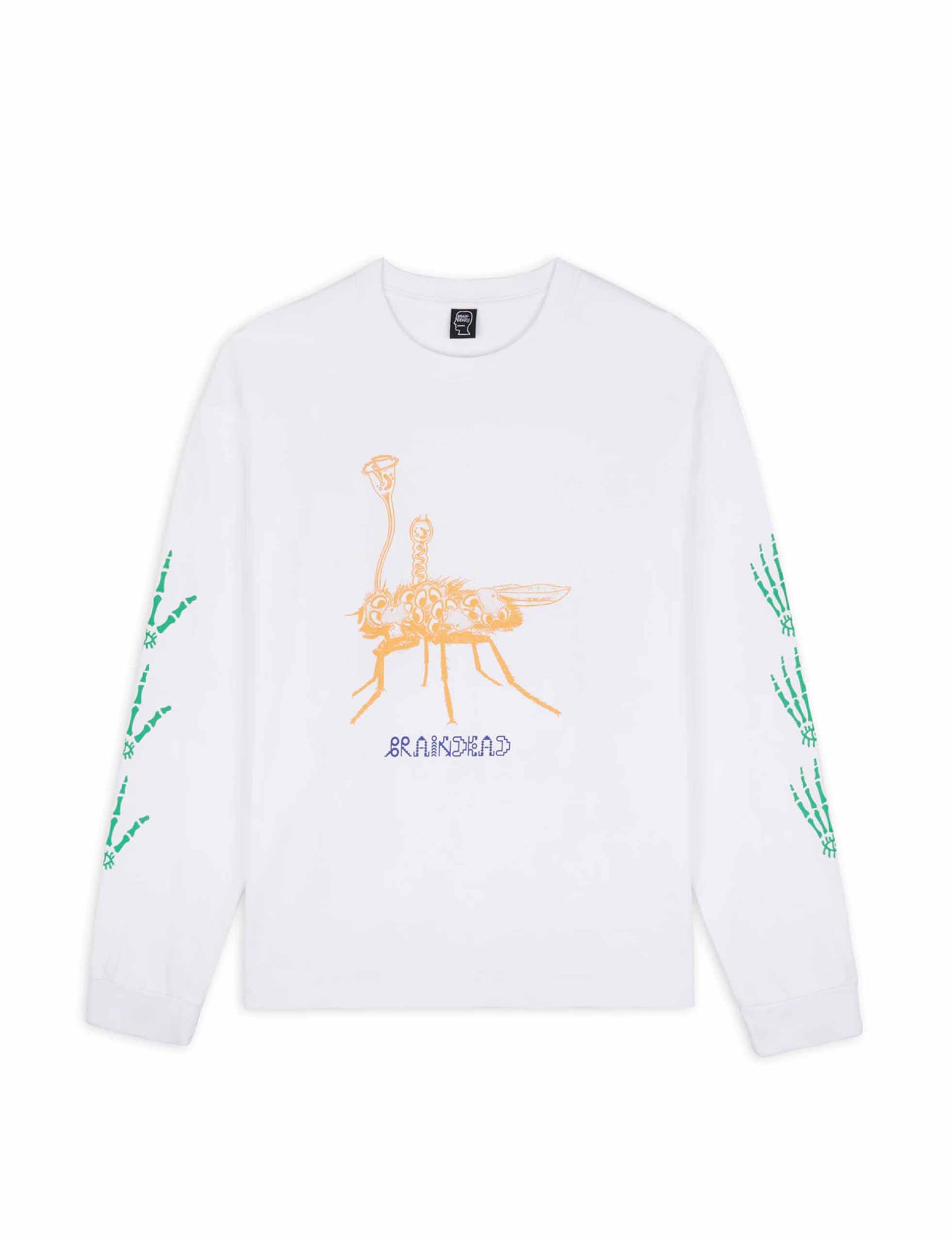 BRAIN DEAD WORM IN THE APPLE LONG SLEEVE