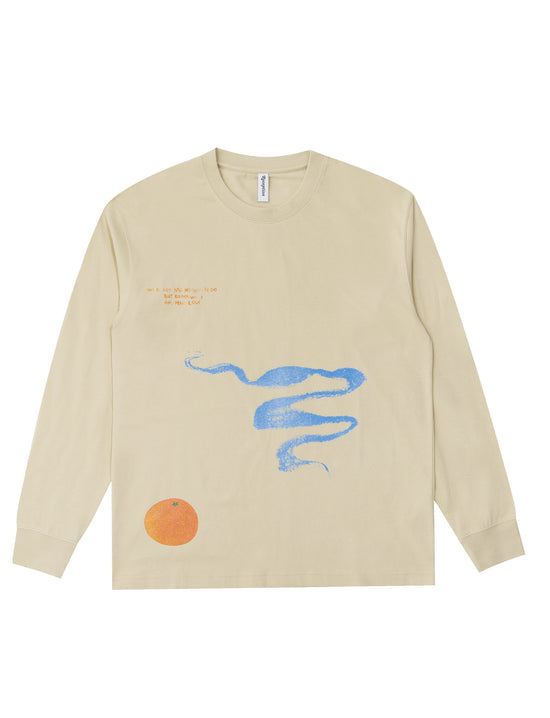 RECEPTION CLOTHING LS TEE BUKOW COTTON SINGLE JERSEY