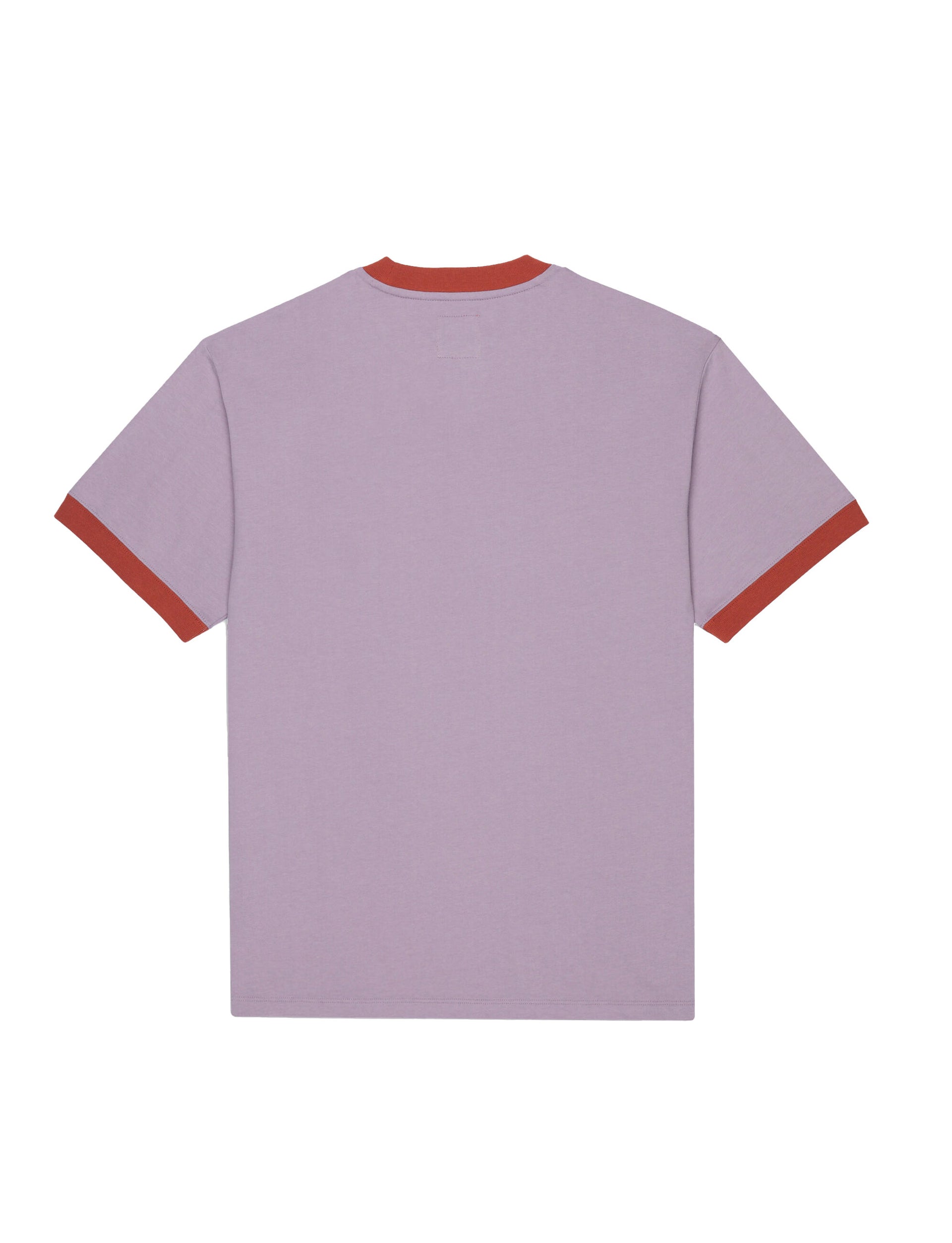 BRIAN DEAD X DICKIES EMBROIDERED RINGER TEE PURPLE ASH