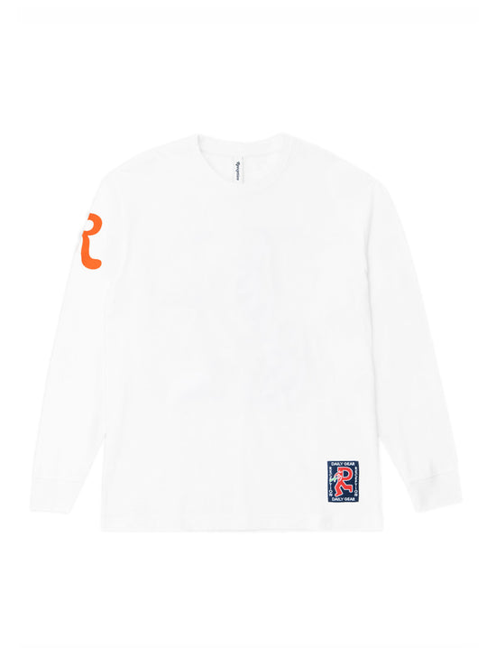 RECEPTION CLOTHING LS TEE ICON A COTTON SINGLE JERSEY