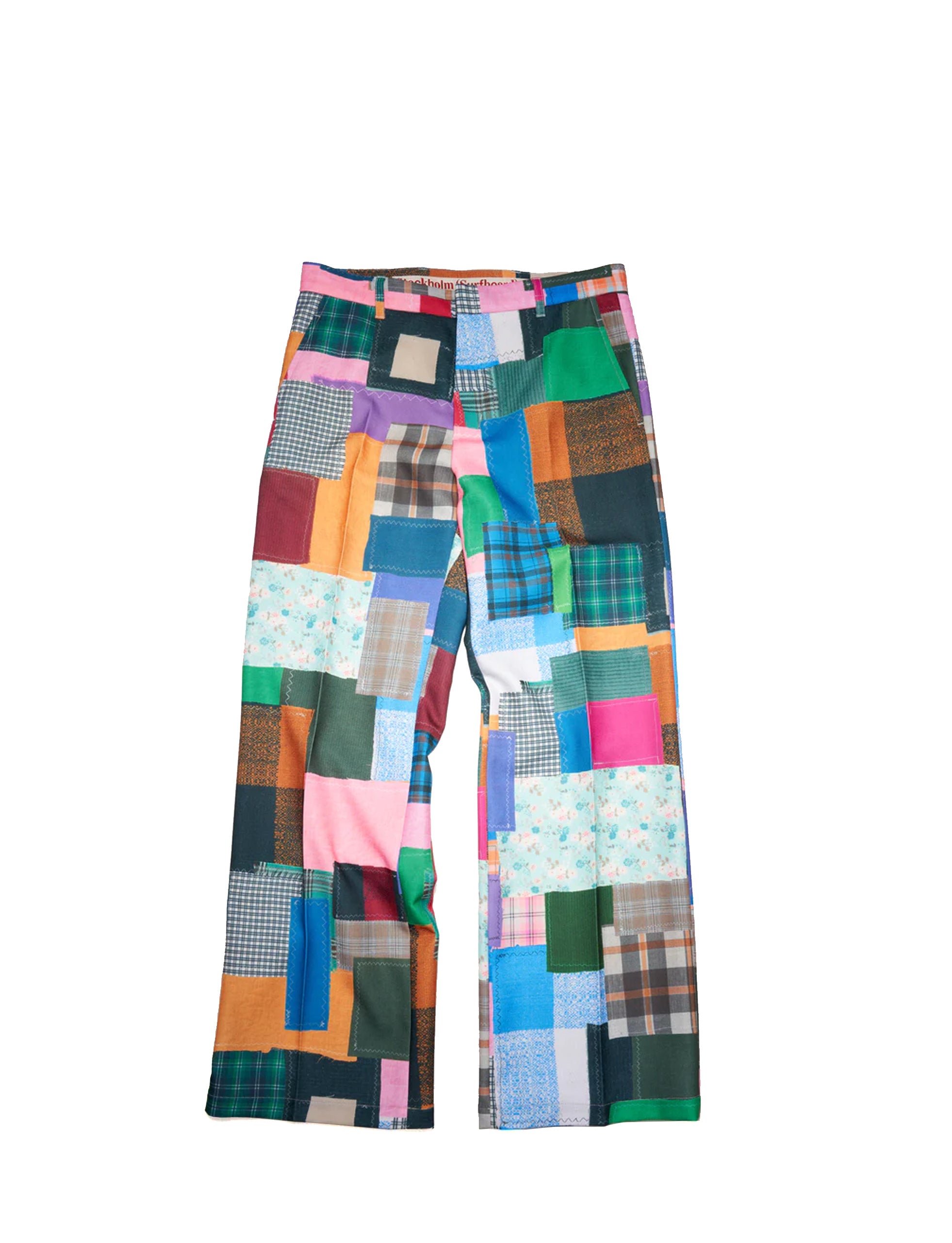 STOCKHOLM (SURFBOARD) CLUB Trousers Sune PATCHWORK REPEAT
