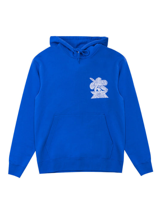 RECEPTION CLOTHING Hooded Sweat Zen's Vases Electric Blue