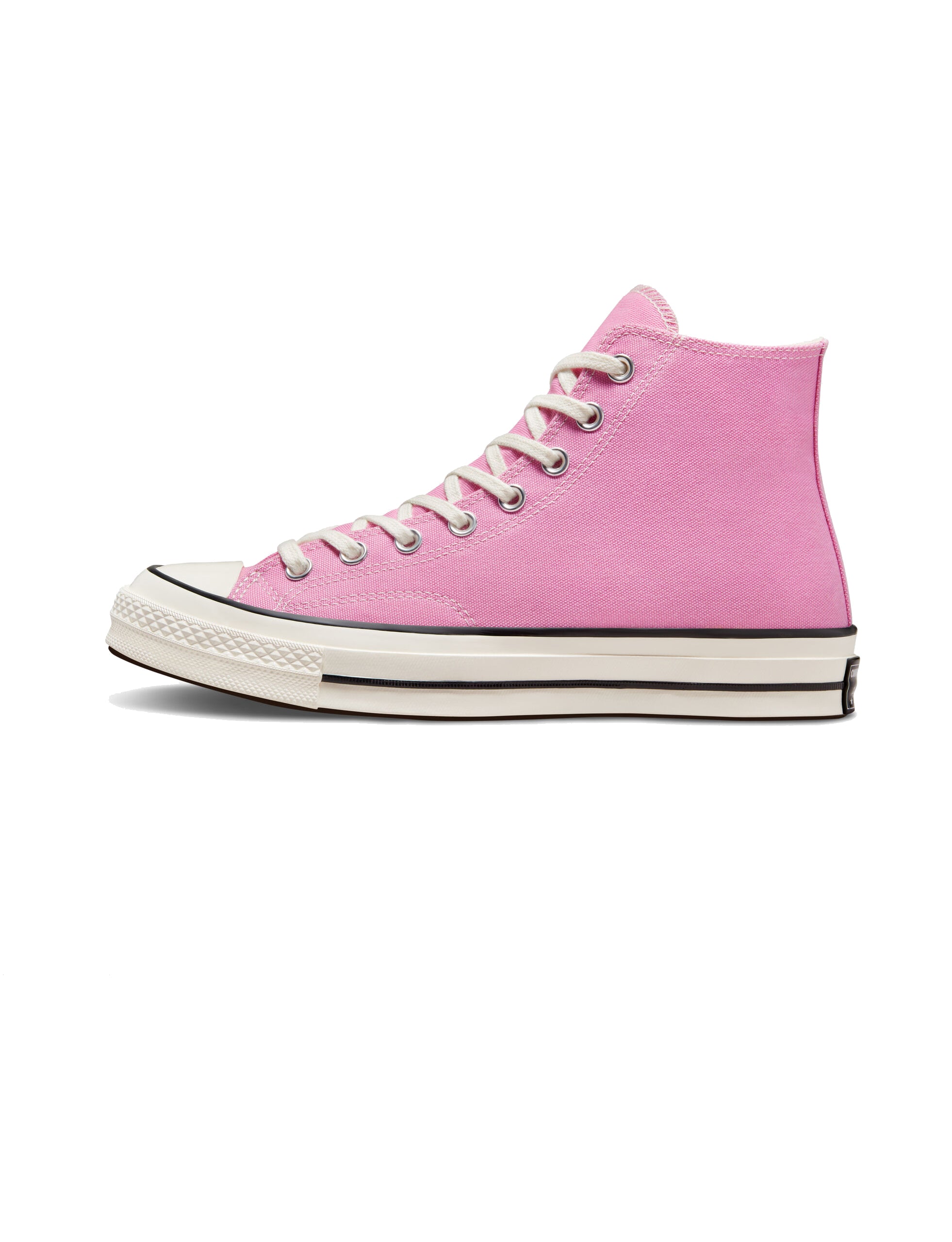 Pink and black high top outlet converse