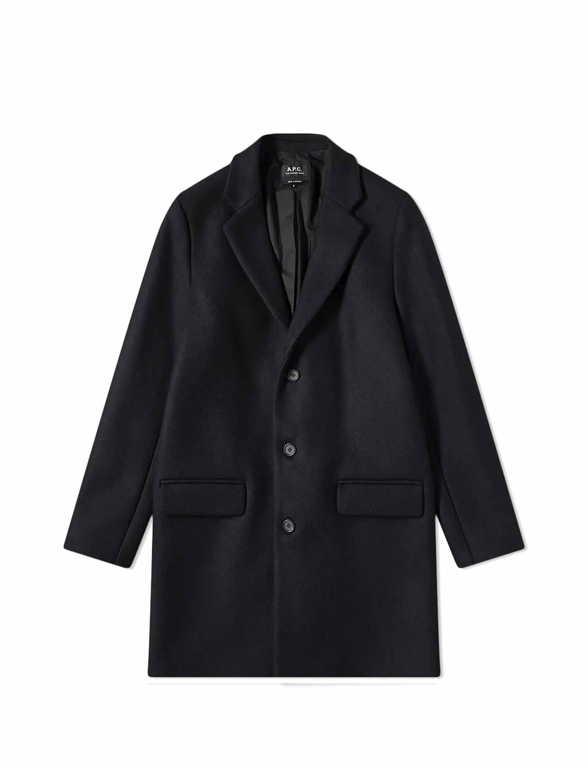 A.P.C. MANTEAU VISCONTI NAVY