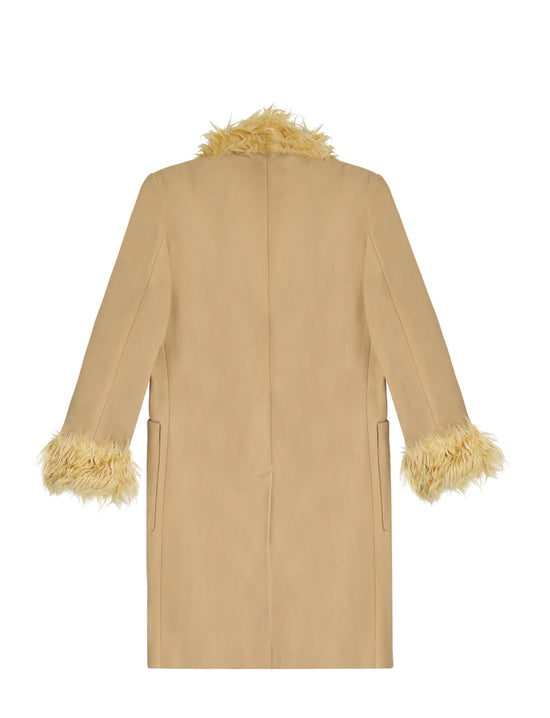 LATE CHECKOUT Afghan Trench Coat