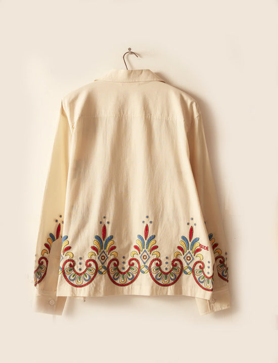 BODE EMBROIDERED CARNIVAL LS SHIRT