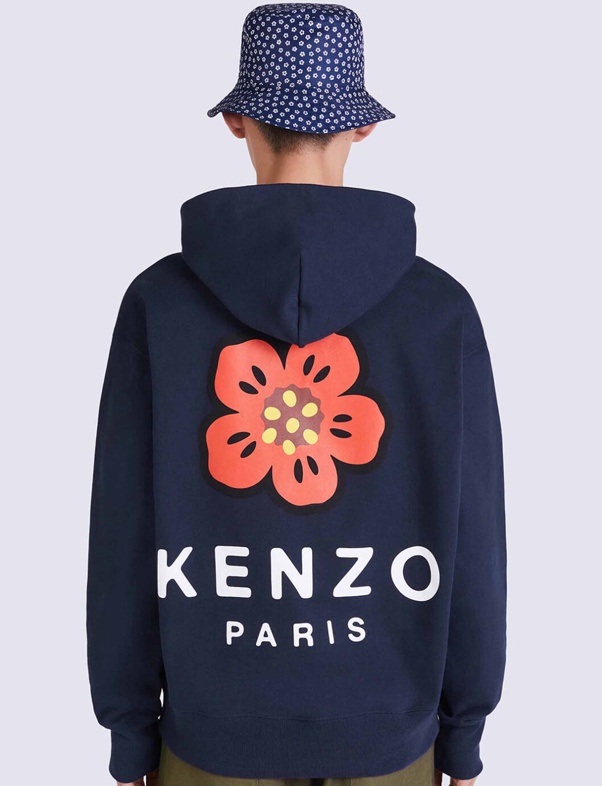 KENZO '"BOKE FLOWER" OVERSIZED HOODIE