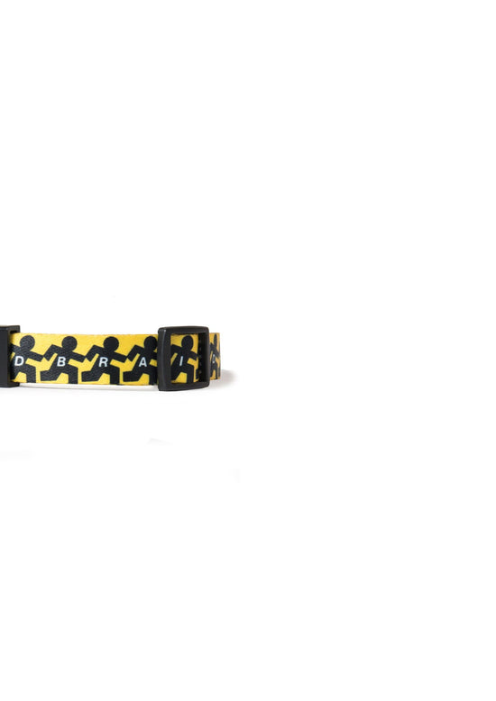 BRAIN DEAD RUNNING MAN DOG COLLAR