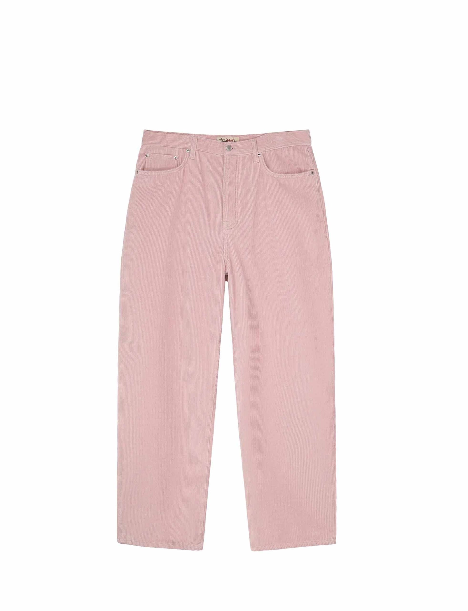 STÜSSY Corduroy Big Ol' Jeans pink