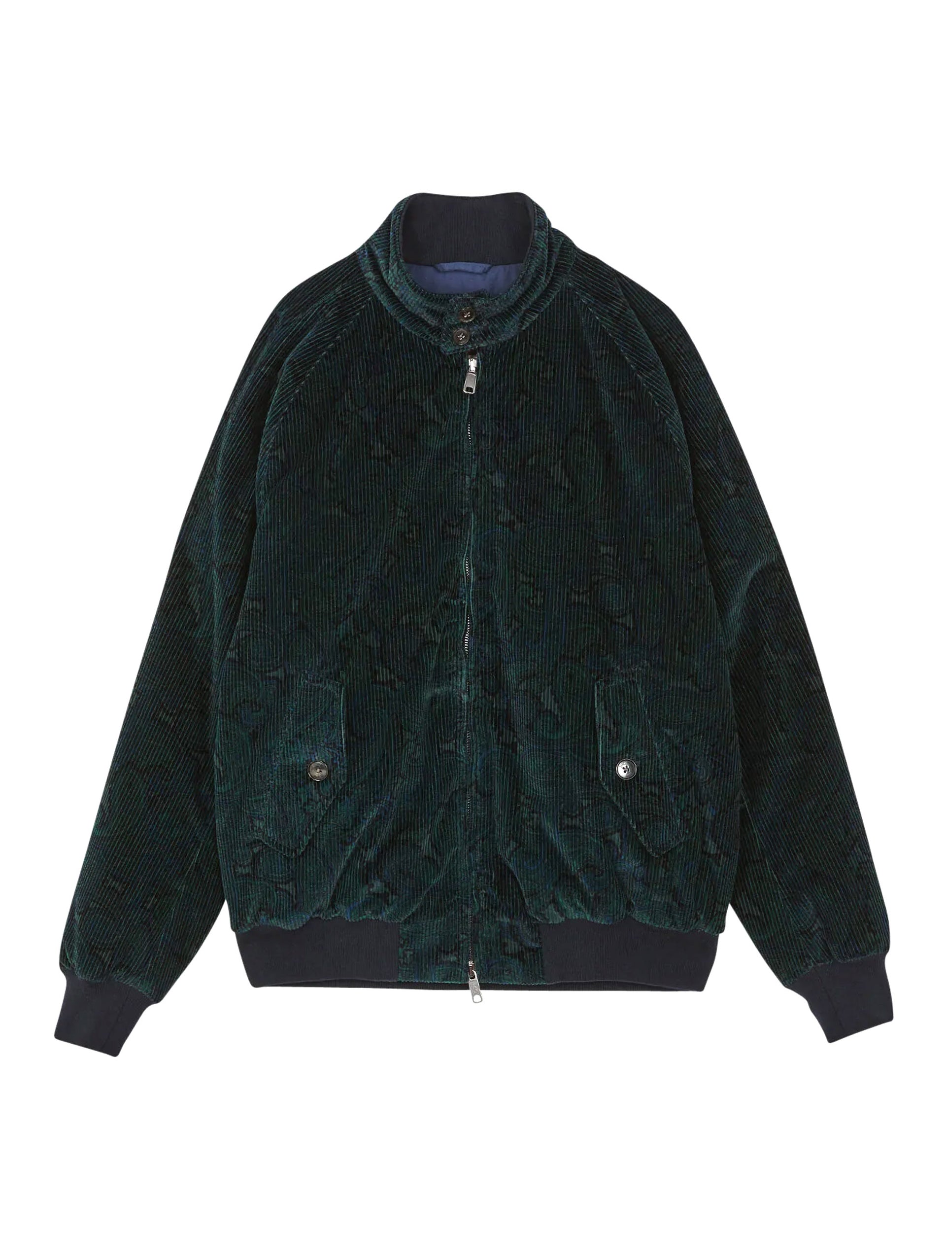 BARACUTA G9 AF PATTERN CORD PATTERN CORDUROY NAVY