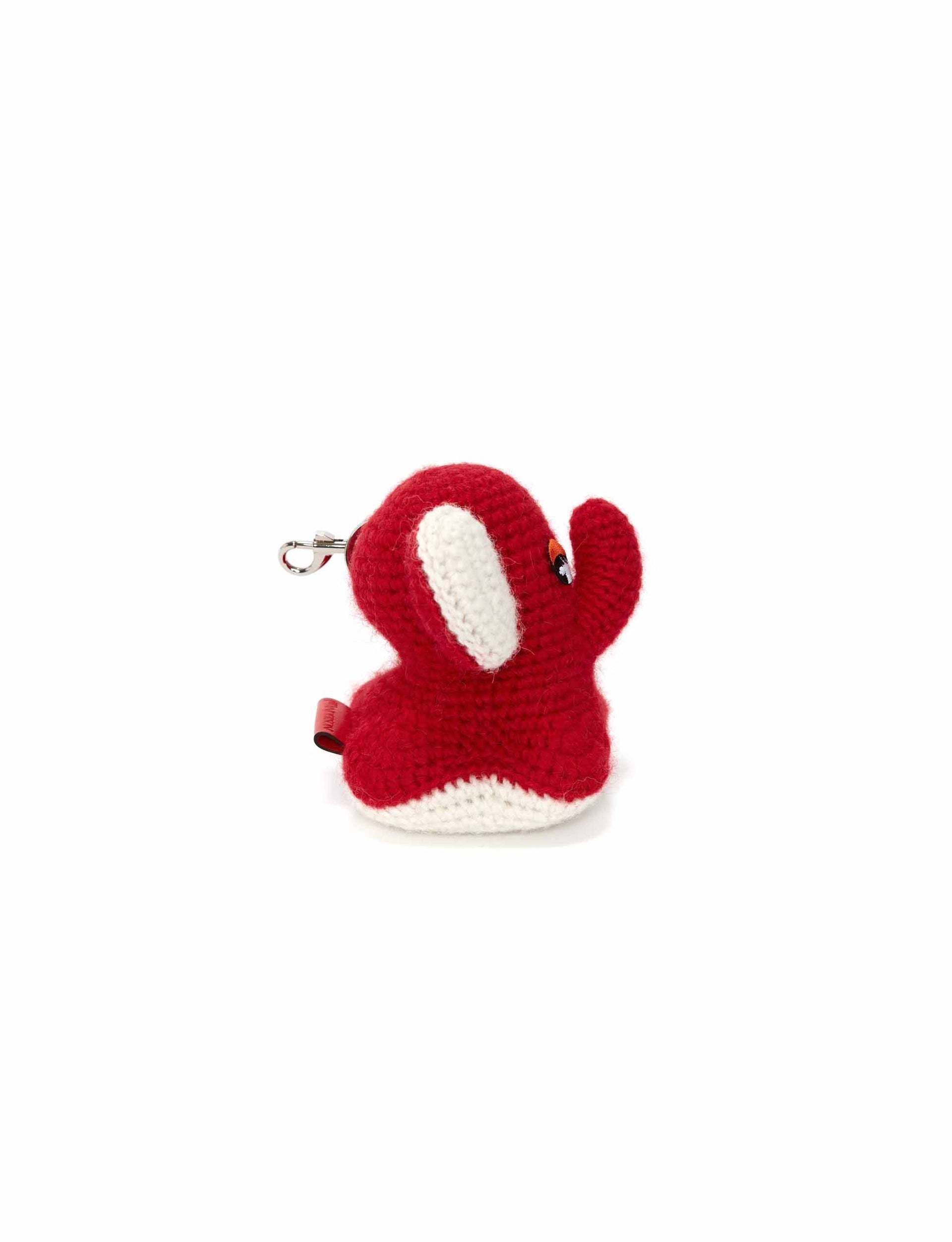 JW ANDERSON KNITTED ELEPHANT KEYRING