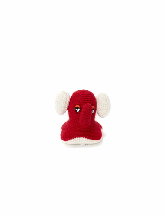 JW ANDERSON KNITTED ELEPHANT KEYRING