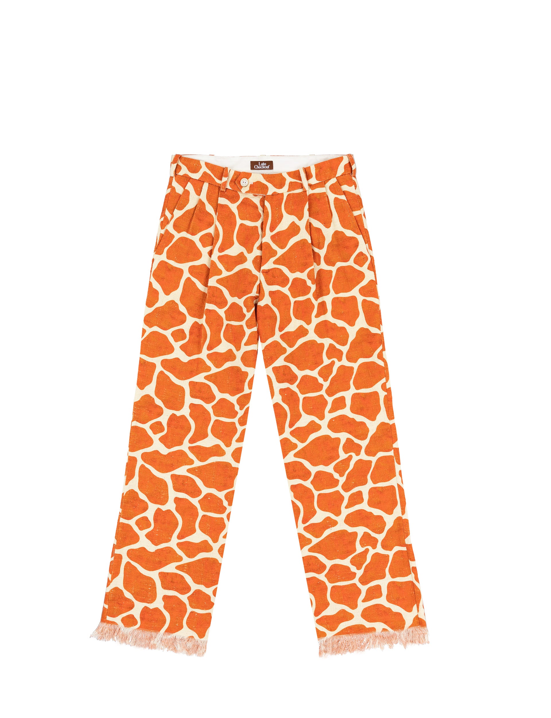 LATE CHECKOUT Giraffe Trousers
