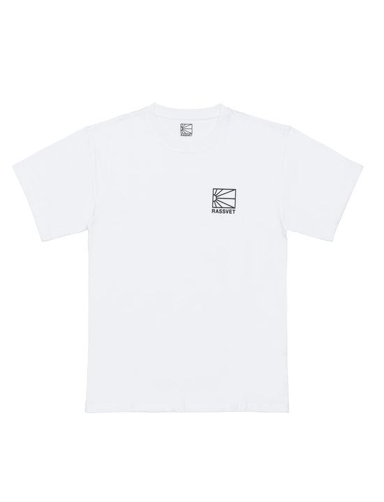 RASSVET LOGO TSHIRT KNIT WHITE