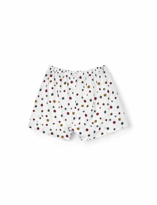 SKY HIGH FARM FLOWER PRINTED BOXER WOVEN