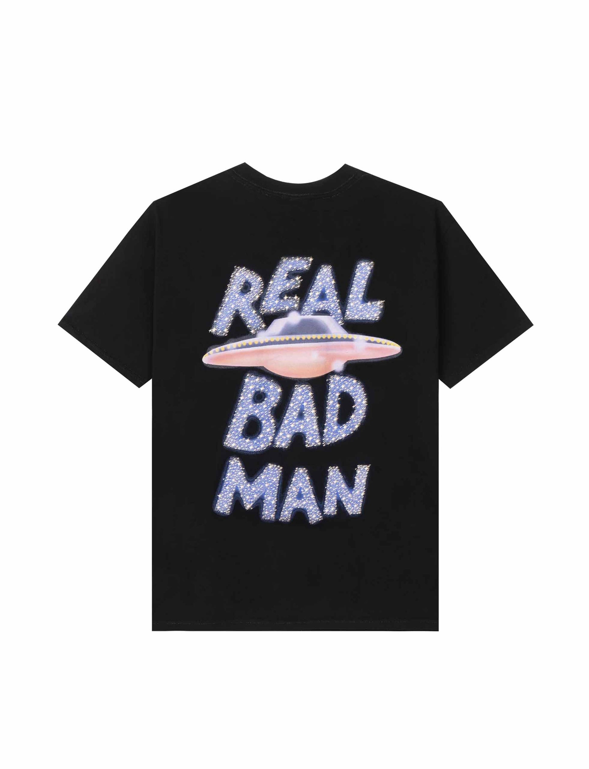 REAL BAD MAN SAUCER CULT S/S TEE BLACK