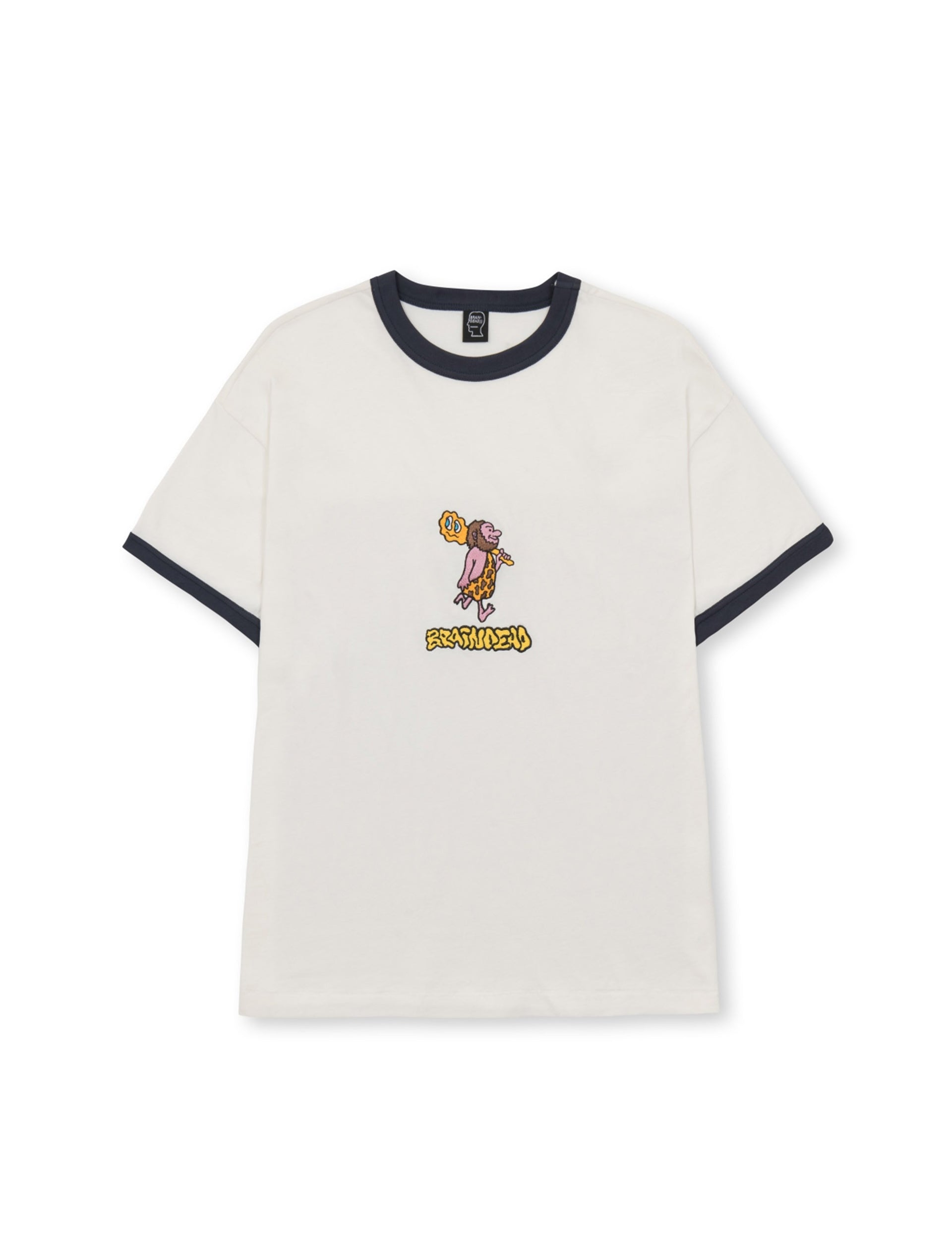 BRAIN DEAD SHORT SLEEVE RINGER TEE