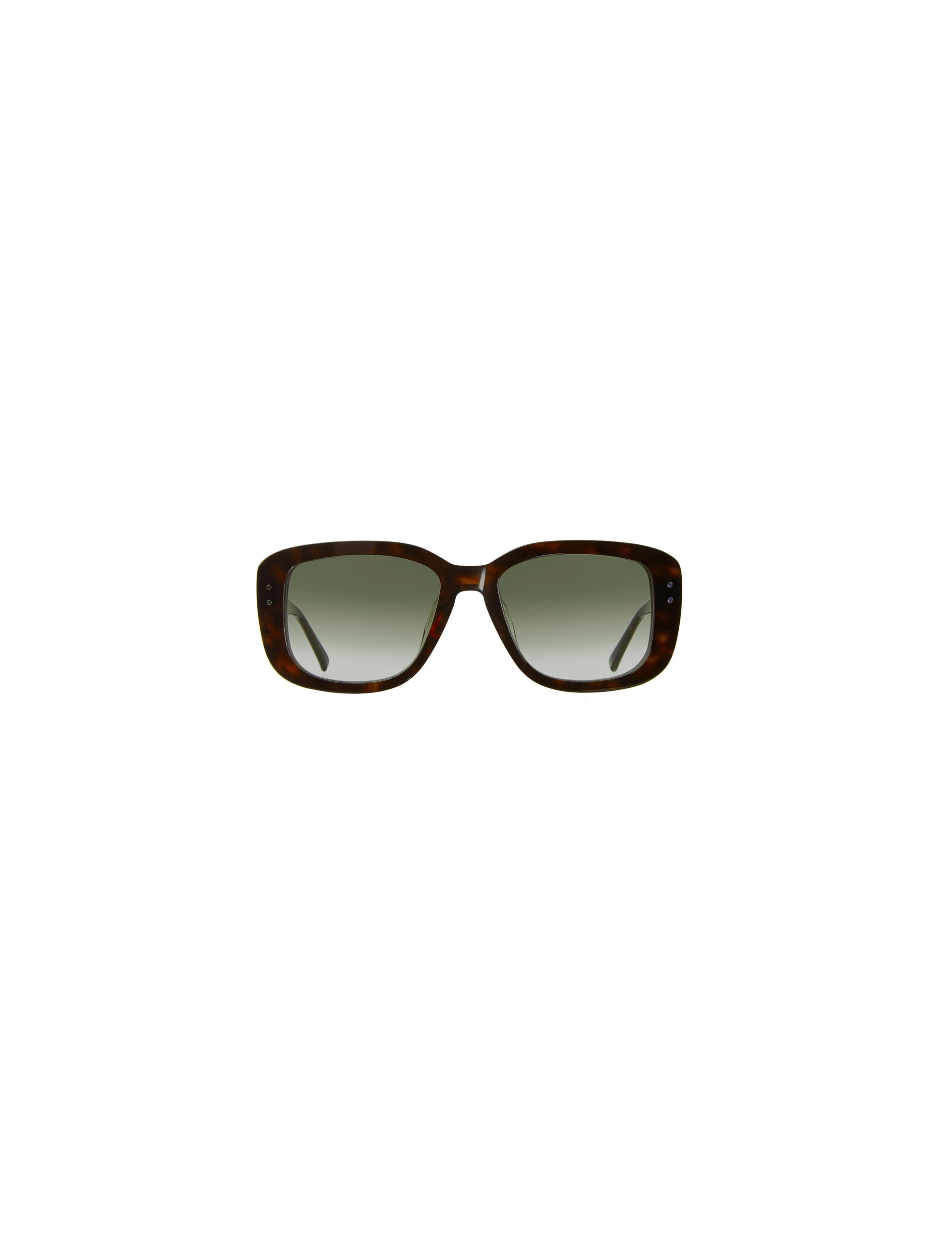 YMC ADAM BIODEGRADABLE ACETATE SUNGLASSES DARK TORTOISE GRADUATED GREEN