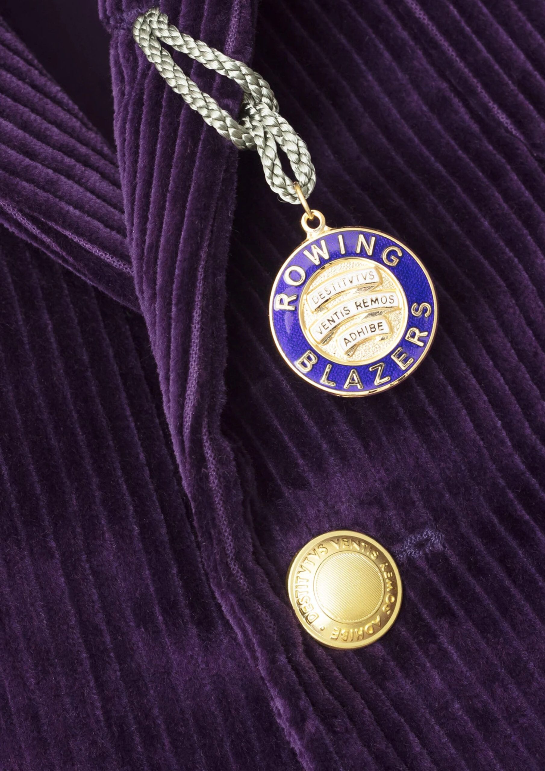 ROWING BLAZERS PURPLE CORDUROY JACKET - minishopmadrid