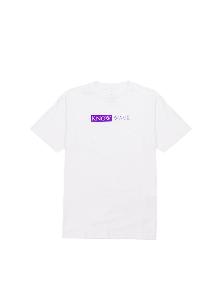 KNOW WAVE TBT TEE WHITE
