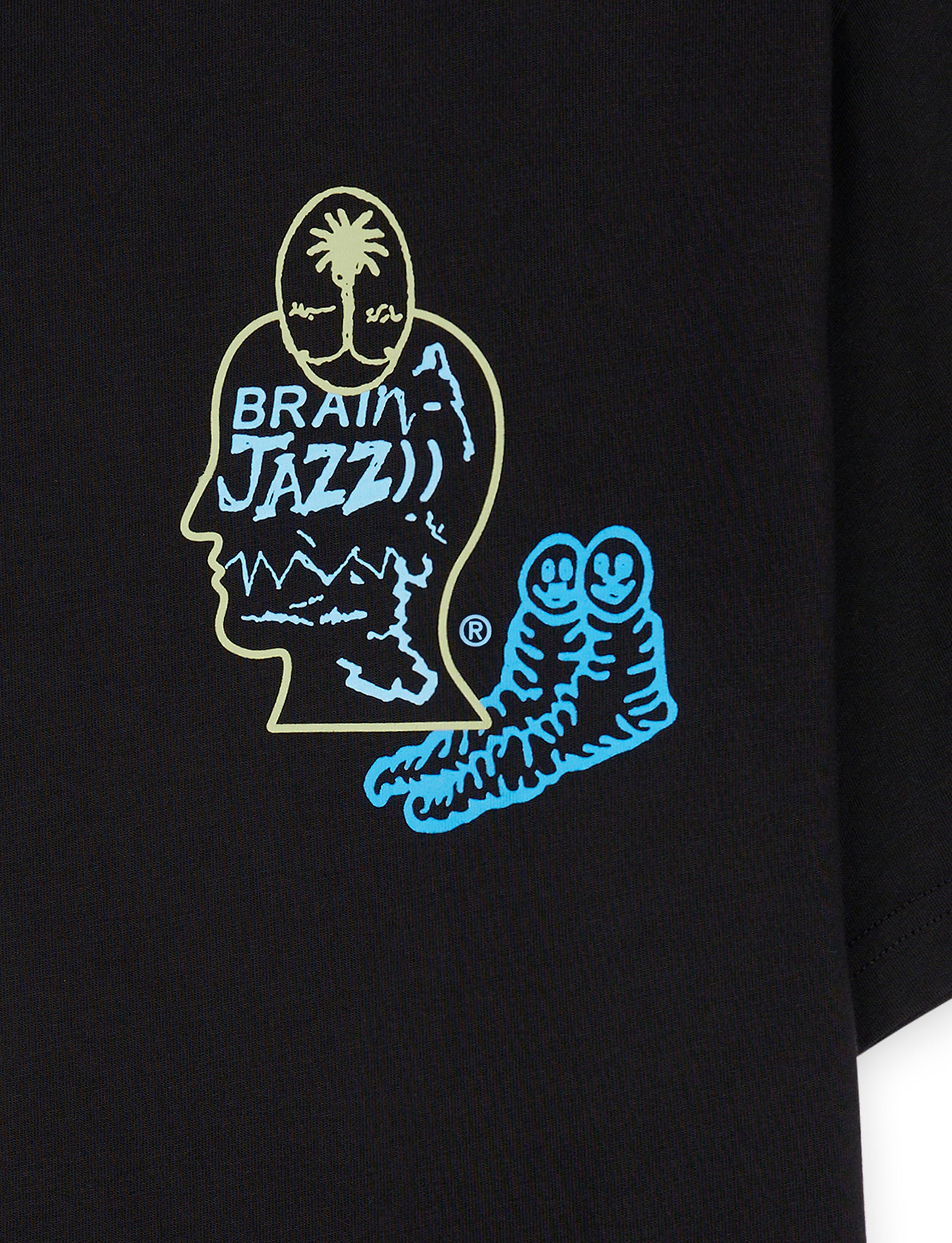 BRAIN DEAD Brain Jazz T-shirt Black